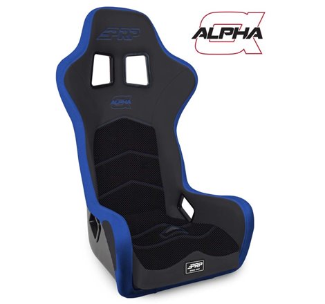 PRP Alpha Composite Seat- Black/Blue