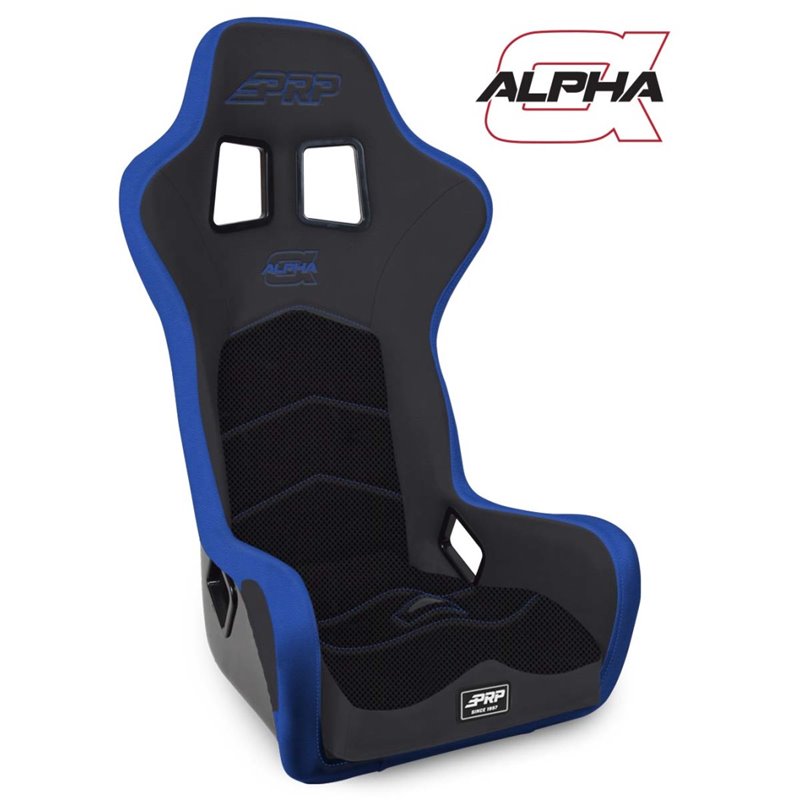 PRP Alpha Composite Seat- Black/Blue