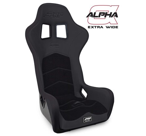 PRP Alpha Composite Seat/Extra Wide- Black