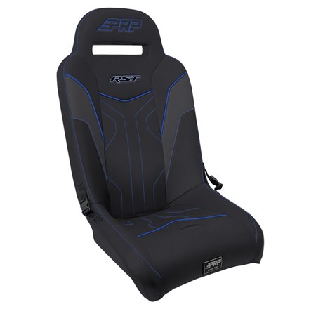 PRP Polaris RZR PRO XP/PRO R/Turbo R RST Suspension Seat- Black/Blue