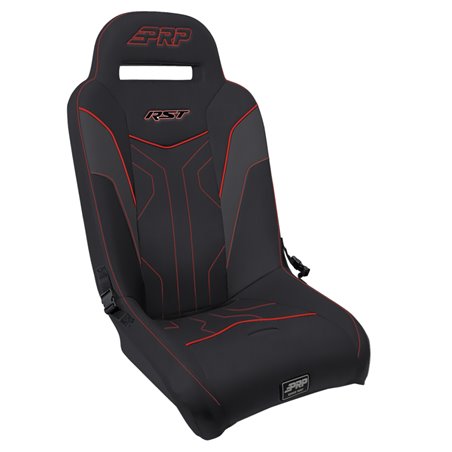 PRP RST Rear Suspension Seat- Black/Red