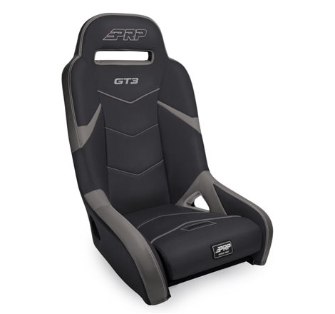 PRP GT3 Rear Suspension Seat- Black/Grey