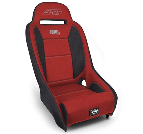 PRP Comp Elite Suspension Seat- Red/Black