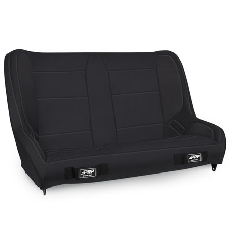 PRP  Jeep CJ-7/Wrangler YJ Elite Series Rear Bench- Black Vinyl