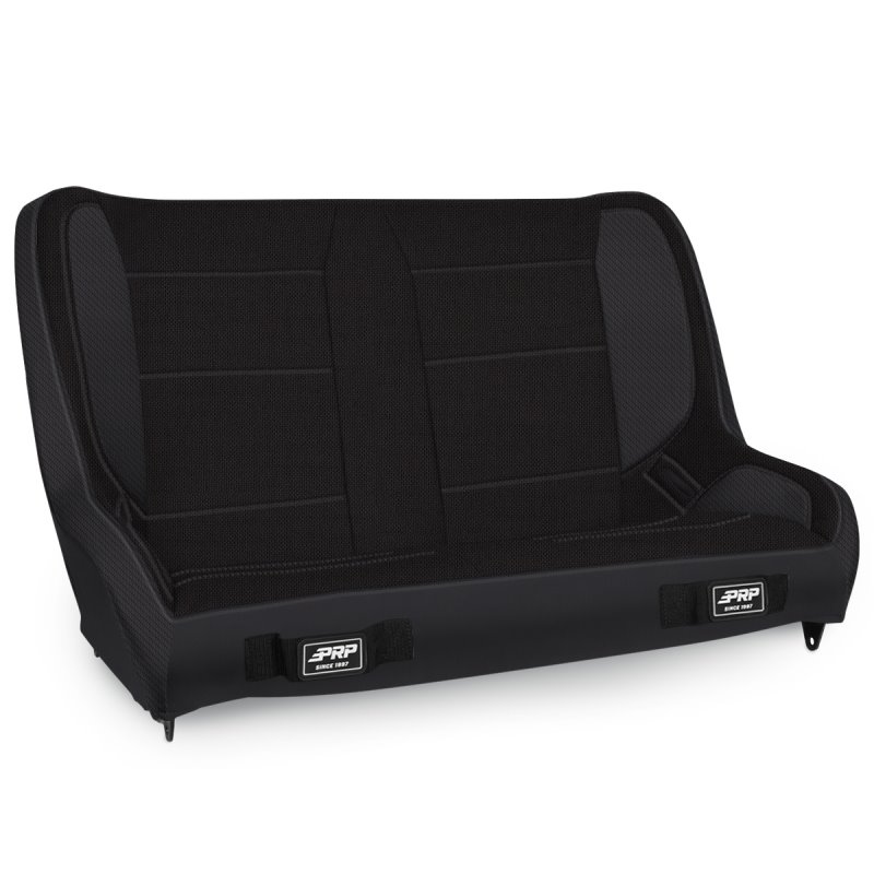 PRP Jeep CJ-7/Wrangler YJ Elite Series Rear Bench- Black