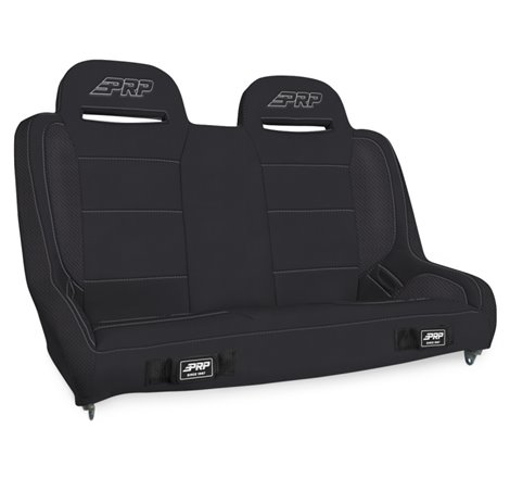 PRP Jeep Wrangler JKU/JLU Elite Series Rear Bench- Black Vinyl