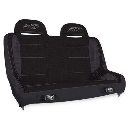 PRP Jeep Wrangler JKU/JLU Elite Series Rear Bench- Black