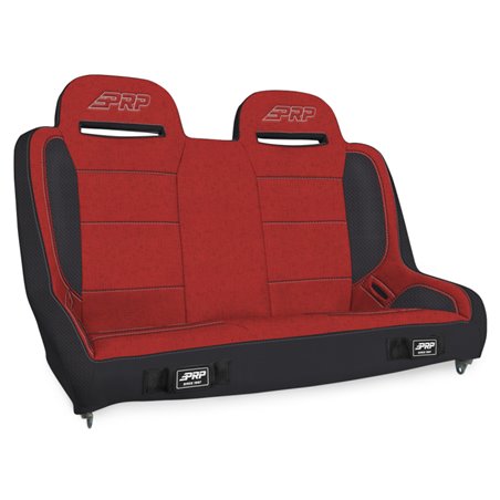 PRP  Jeep Wrangler JKU/JLU Elite Series Rear Bench- Red