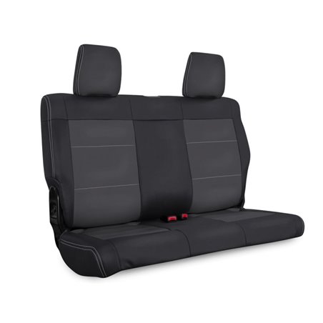 PRP 11-12 Jeep Wrangler JK Rear Seat Cover/2 door - Black/Grey