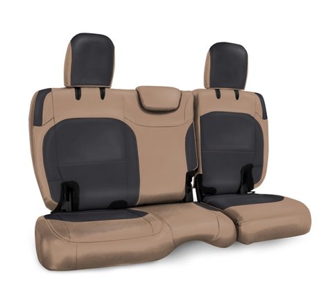 PRP 2018+ Jeep Wrangler JLU/4 door Rear Bench Cover with Cloth Interior - Black/Tan