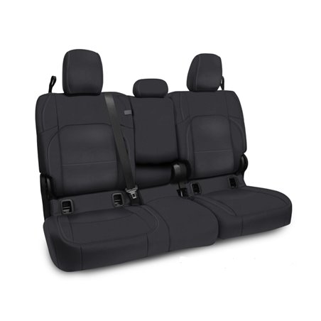 PRP 2020+ Jeep Gladiator JT Rear Bench Cover with Leather Interior - All Black