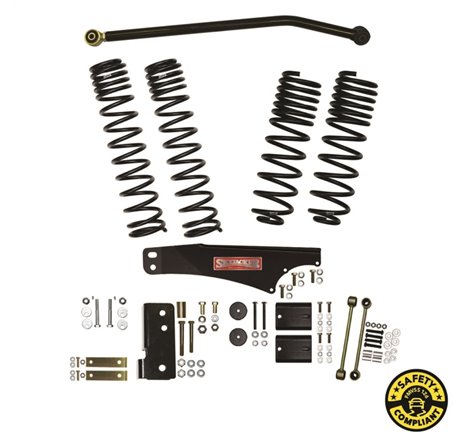 Skyjacker 07-18 Jeep Wrangler (JKU) 4in Lift Kit Component Box w/ Dual Rate Long Travel Springs