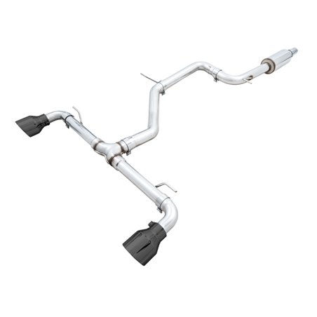 AWE 2022 VW GTI MK8  Track Edition Exhaust - Diamond Black Tips