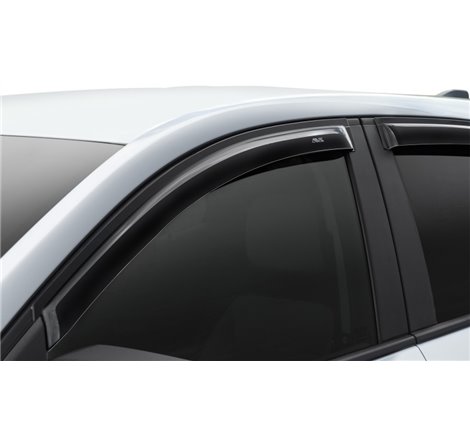 AVS 22-23 Jeep Grand Cherokee Ventvisor Outside Mount Window Deflectors 4pc - Smoke