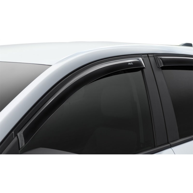 AVS 22-23 Jeep Grand Cherokee Ventvisor Outside Mount Window Deflectors 4pc - Smoke