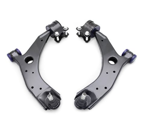 SuperPro 2004 Mazda 3 i Front Lower Control Arm Set w/ Bushings