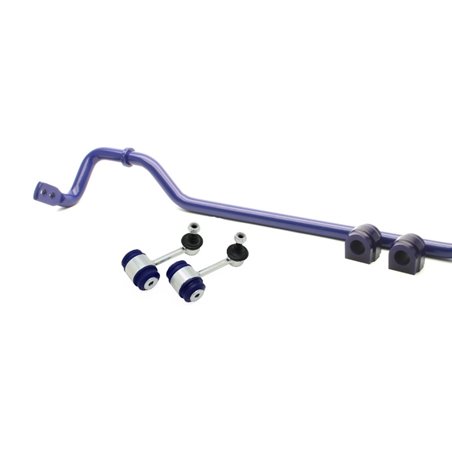 SuperPro 2015 Audi A3 Quattro Premium Rear 22mm Adjustable Sway Bar and HD End Link Kit