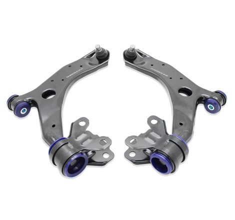 SuperPro 10-14 Mazda3 Front Lower Control Arm Set W/ Sp Bushings