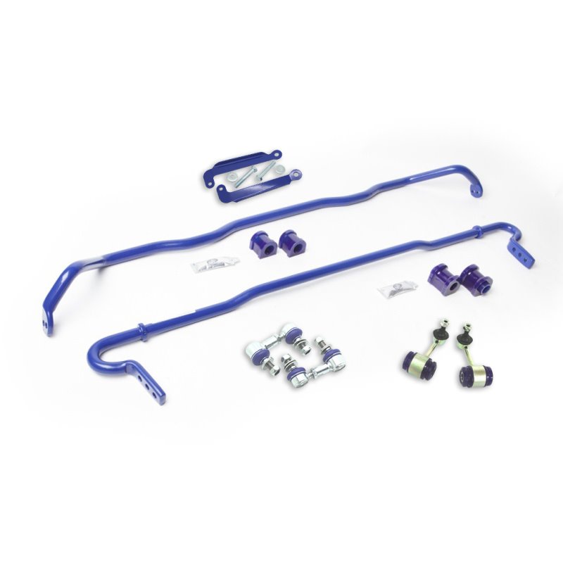 SuperPro 2015 Subaru WRX Limited Front / Rear 26mm F/24mm R Adjustable Sway Bar and Link Set