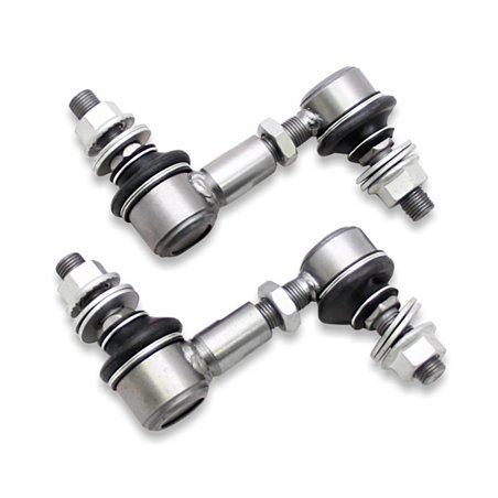 SuperPro 2003 Infiniti G35 Base Front HD Adjustable End Link Set (12mm Studs 85mm-100mm Length)