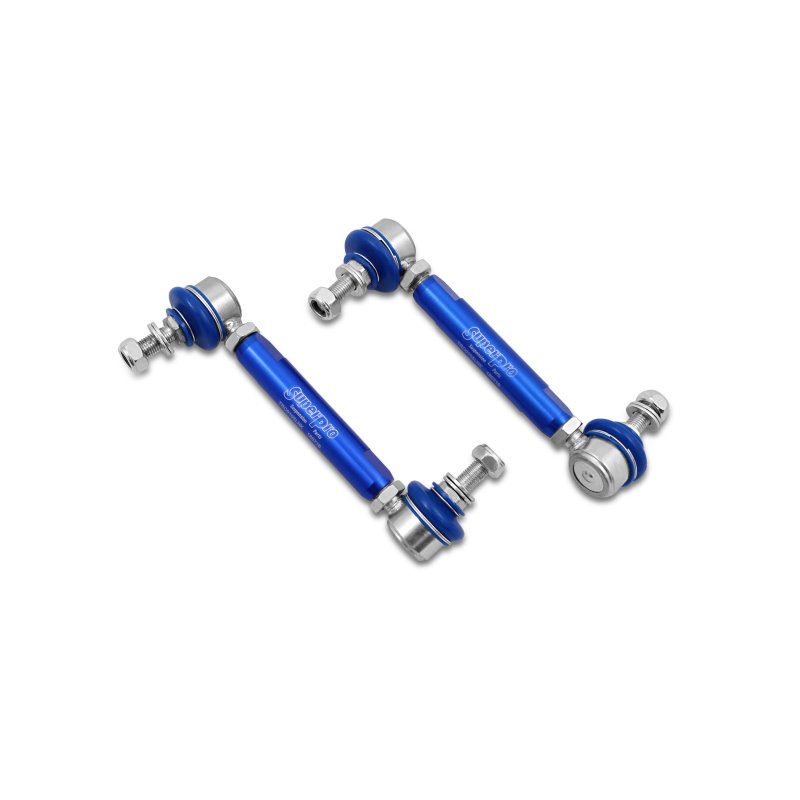 SuperPro 1991 Toyota MR2 Turbo Rear HD Adjustable End Link Set (10mm Studs 160mm-205mm Length)