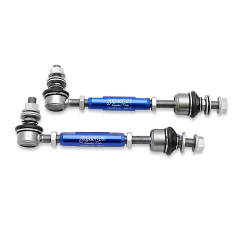 SuperPro 2003 Lexus GX470 Base Rear HD Adjustable End Link Set - 12mm Studs