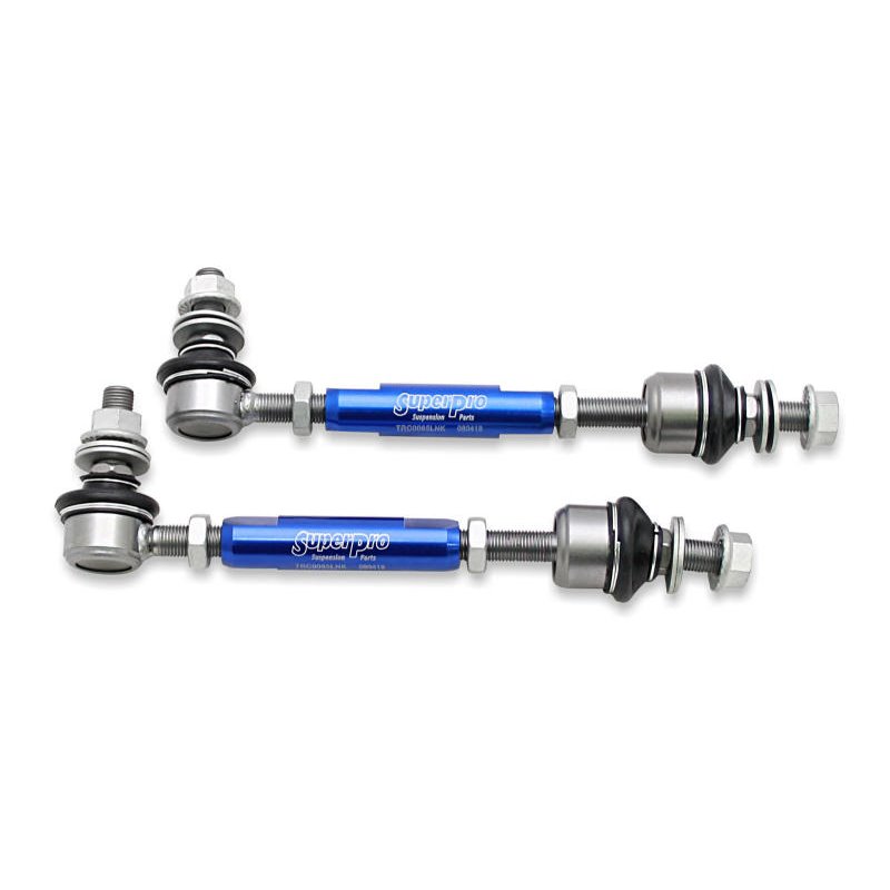 SuperPro 2003 Lexus GX470 Base Rear HD Adjustable End Link Set - 12mm Studs