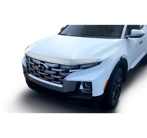 AVS 2022 Hyundai Santa Cruz Aeroskin Low Profile Hood Shield - Chrome