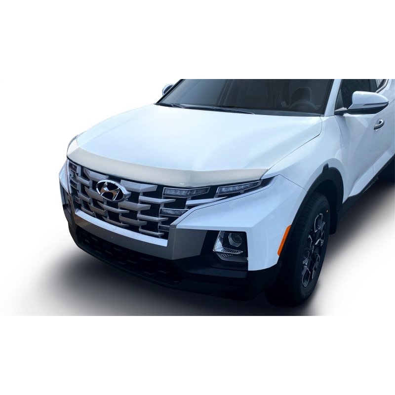 AVS 2022 Hyundai Santa Cruz Aeroskin Low Profile Hood Shield - Chrome