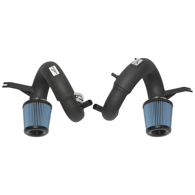 Injen 19-21 Genesis G70 V6-3.3L Twin Turbo SP Short Ram Air Intake System - Wrinkle Black