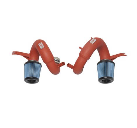 Injen 19-21 Genesis G70 V6-3.3L Twin Turbo SP Short Ram Air Intake System - Wrinkle Red