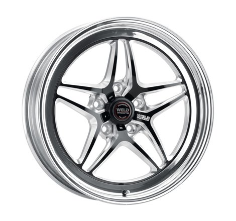 Weld S81 17x10 / 5x120 BP / 7.2in. BS (43mm Offset) Black Wheel (High Pad)