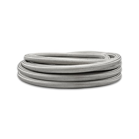 Vibrant Stainless Steel Braided Flex Hose w/PTFE Liner AN -6 (150ft Roll)