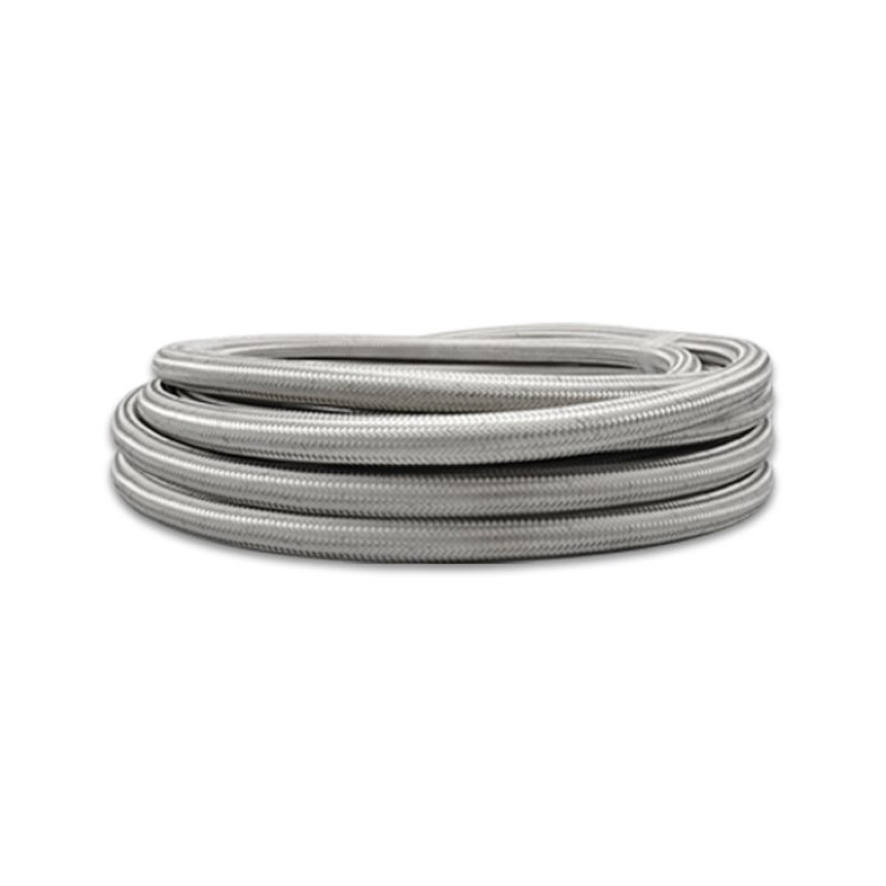 Vibrant Stainless Steel Braided Flex Hose w/PTFE Liner AN -3 (20ft Roll)