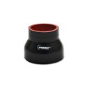 Vibrant Silicone Reducer Coupler 1.125in ID x 0.875in ID x 4.00in Long - Black