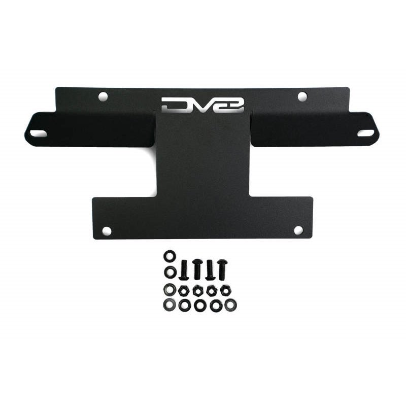 DV8 Offroad 21-22 Ford Bronco Factory Front Bumper Licence Relocation Bracket - Front