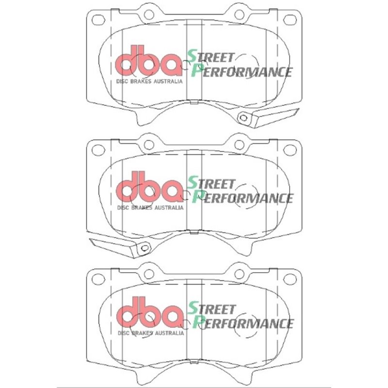 DBA 11-16 Toyota FJ Cruiser (GSJ15R) SP Performance Front Brake Pads