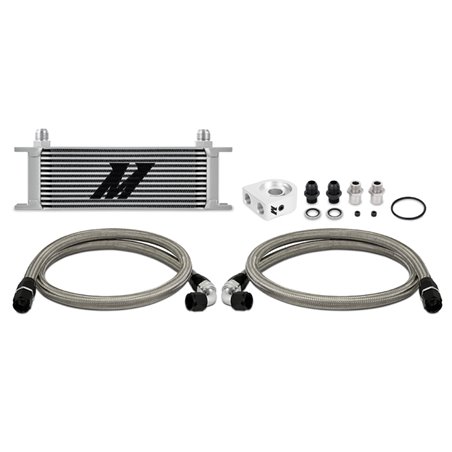 Mishimoto Universal 13 Row Oil Cooler Kit (Silver)