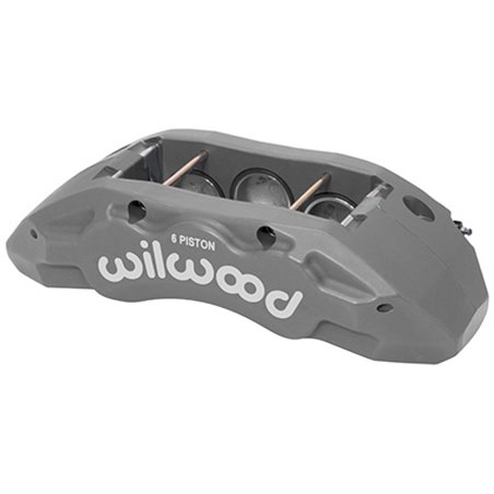 Wilwood Caliper-TX6R- R/H - Clear 1.62/1.38/1.38in Pistons 1.38in Disc