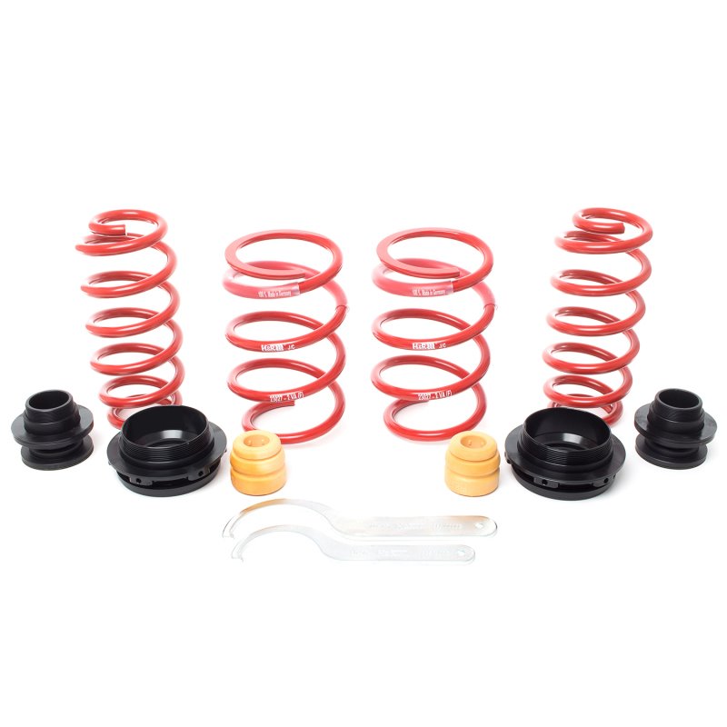 H&R 21-22 Audi S3 (AWD) Typ 8Y / 2022 VW Golf R MK8 VTF Adj. Lowering Springs (w/ Sport Sus.) w/D