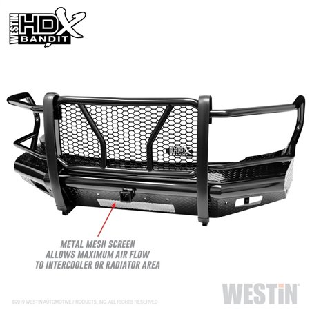 Westin 10-18 RAM 2500/3500 HDX Bandit Front Bumper - Black