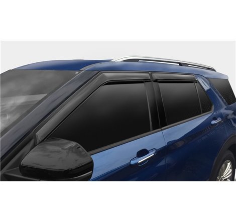 AVS 22-23 Jeep Grand Cherokee Ventvisor Outside Mount Window Deflectors 4pc - Smoke