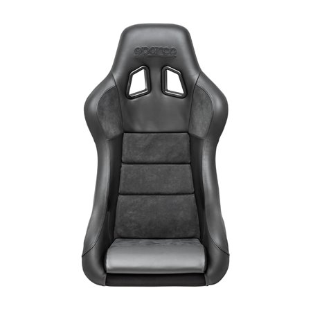 Sparco Seat QRT Performance Leather/Alcantara Black (Must Use Side Mount 600QRT)