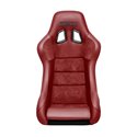 Sparco Seat QRT Performance Leather/Alcantara Red (Must Use Side Mount 600QRT)