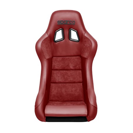 Sparco Seat QRT Performance Leather/Alcantara Red (Must Use Side Mount 600QRT)