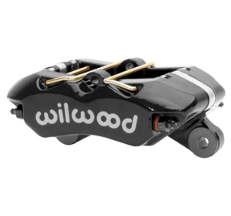 Wilwood Caliper-Forged Dynapro 5.25in Mount/ 4 - 1.98in Pistons/ .81in x 13.06in. Rotor - Black