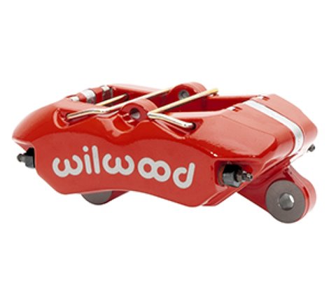 Wilwood Caliper-Forged Dynapro 5.25in Mount/ 4 - 1.98in Pistons/ .81in x 13.06in. Rotor - Red