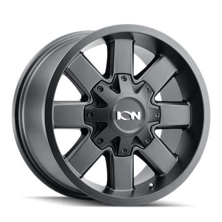 ION Type 141 20x9 / 8x180 BP / 18mm Offset / 124.1mm Hub Satin Black Wheel