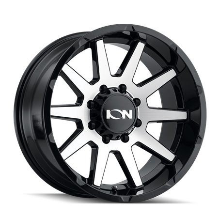 ION Type 143 20x10 / 6x135 BP / -19mm Offset / 87.1mm Hub Black/Machined Wheel