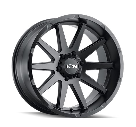 ION Type 143 20x10 / 6x135 BP / -19mm Offset / 87.1mm Hub Matte Black Wheel